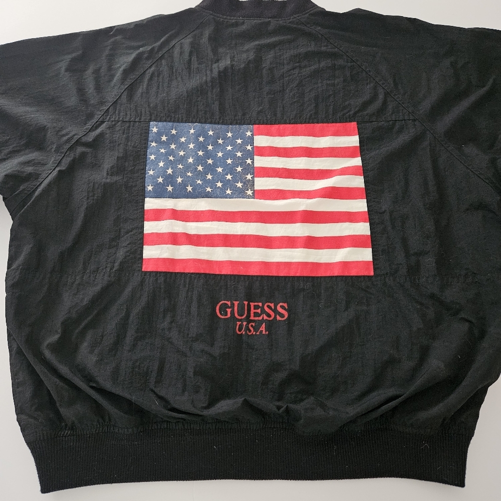 Vintage GUESS Georges Marciano windbreaker OSFO